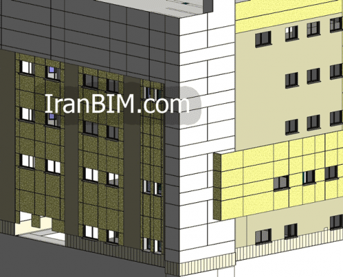 ایجاد پارت در دیوار و یا عناصر دیگر در REVIT Architectural با استفاده از ابزار parts create