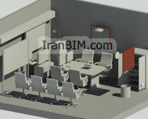 مدل آماده رویت اتاق جلسه اتاق جلسات 3