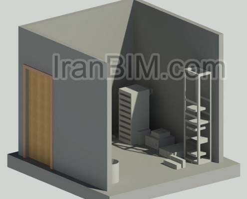 مدل آماده رویت اتاق سرور فمیلی