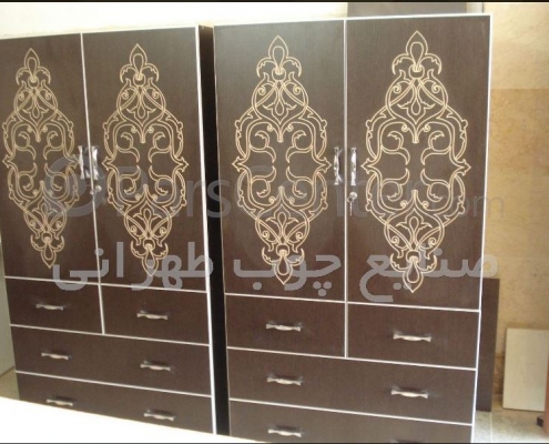کمد دیواری صنایع چوبی طهرانی