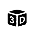3D Section Box icon
