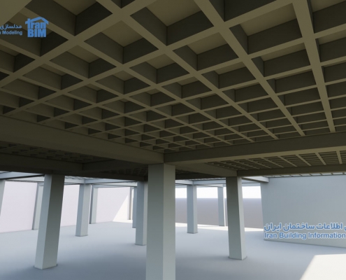 نحوه ترسیم سقف وافل (Waffle slab) در رویت